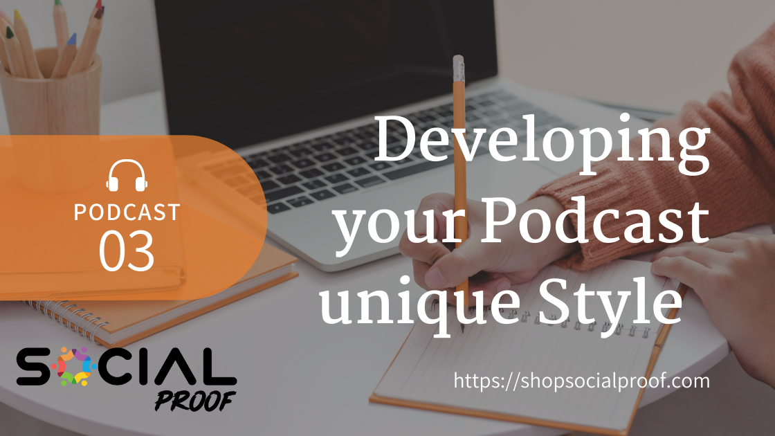 Podcast Recording with Unique Branding
