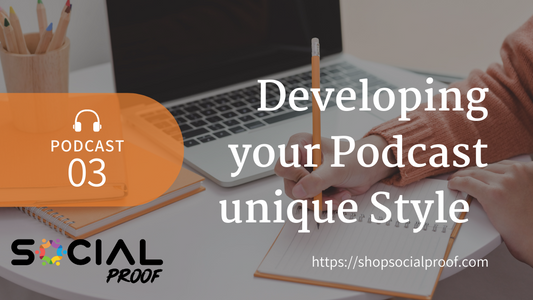 Podcast Recording with Unique Branding