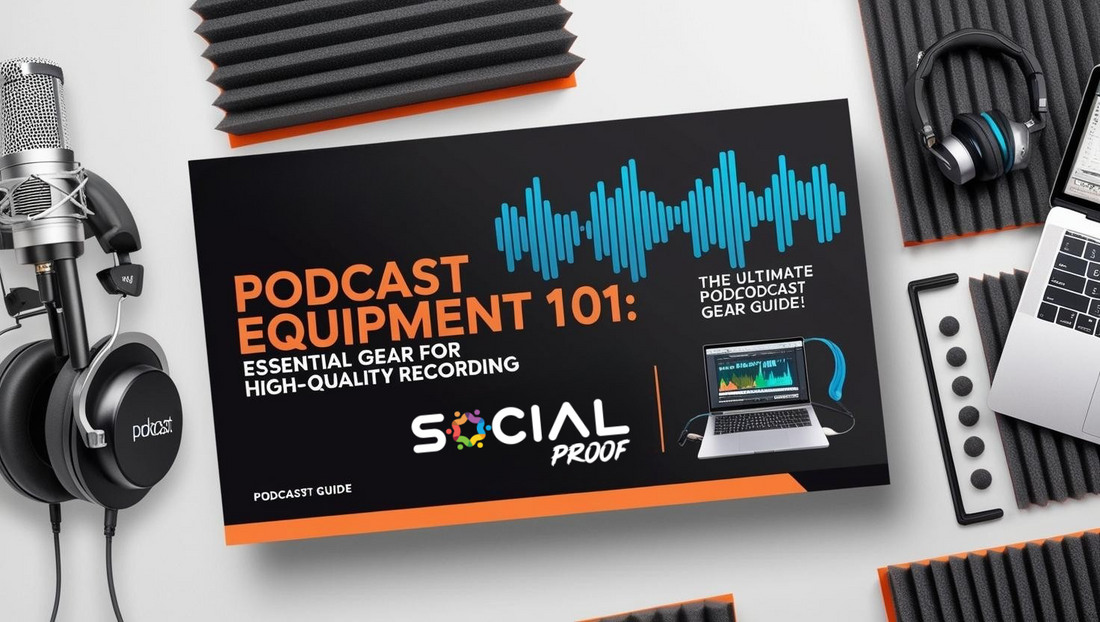 Podcast Equipment 101: Essential Gear for High-Quality Recording