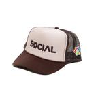 5 Panel High Crown Mesh Back Trucker Hat - | Social Proof Store