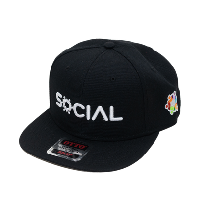 Social Proof 6 Panel Mid Profile Snapback Hat - | Social Proof Podcast…