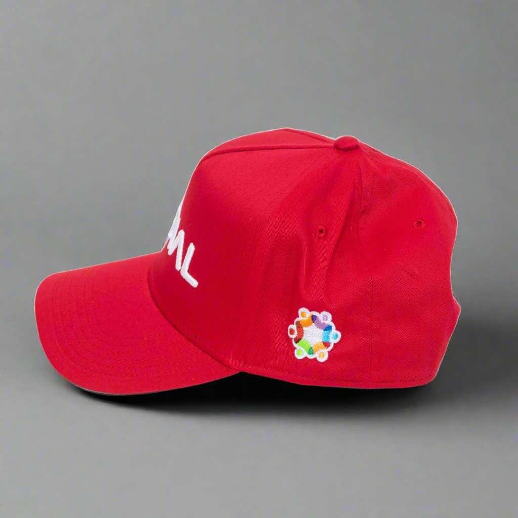 5 Panel Curved Brim Mid Profile Baseball Cap - STRUT YOUR STUFF!