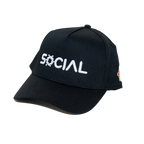 5 Panel Curved Brim Mid Profile Baseball Cap - STRUT YOUR STUFF!