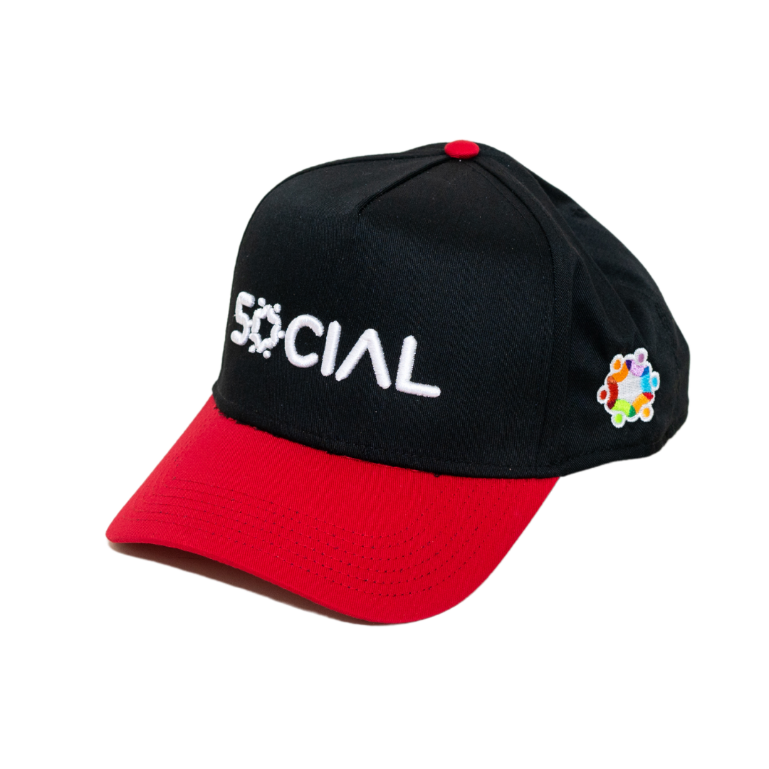 5 Panel Curved Brim Mid Profile Baseball Cap - STRUT YOUR STUFF!