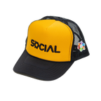 5 Panel High Crown Mesh Back Trucker Hat - | Social Proof Store