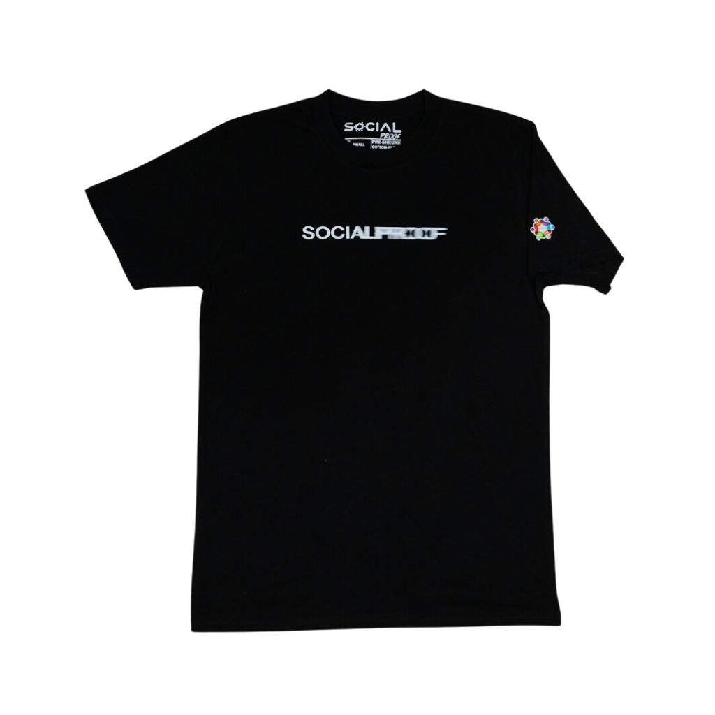 Social Proof Blur T-Shirt - | Social Proof Podcast