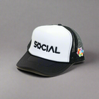 5 Panel High Crown Mesh Back Trucker Hat - | Social Proof Store