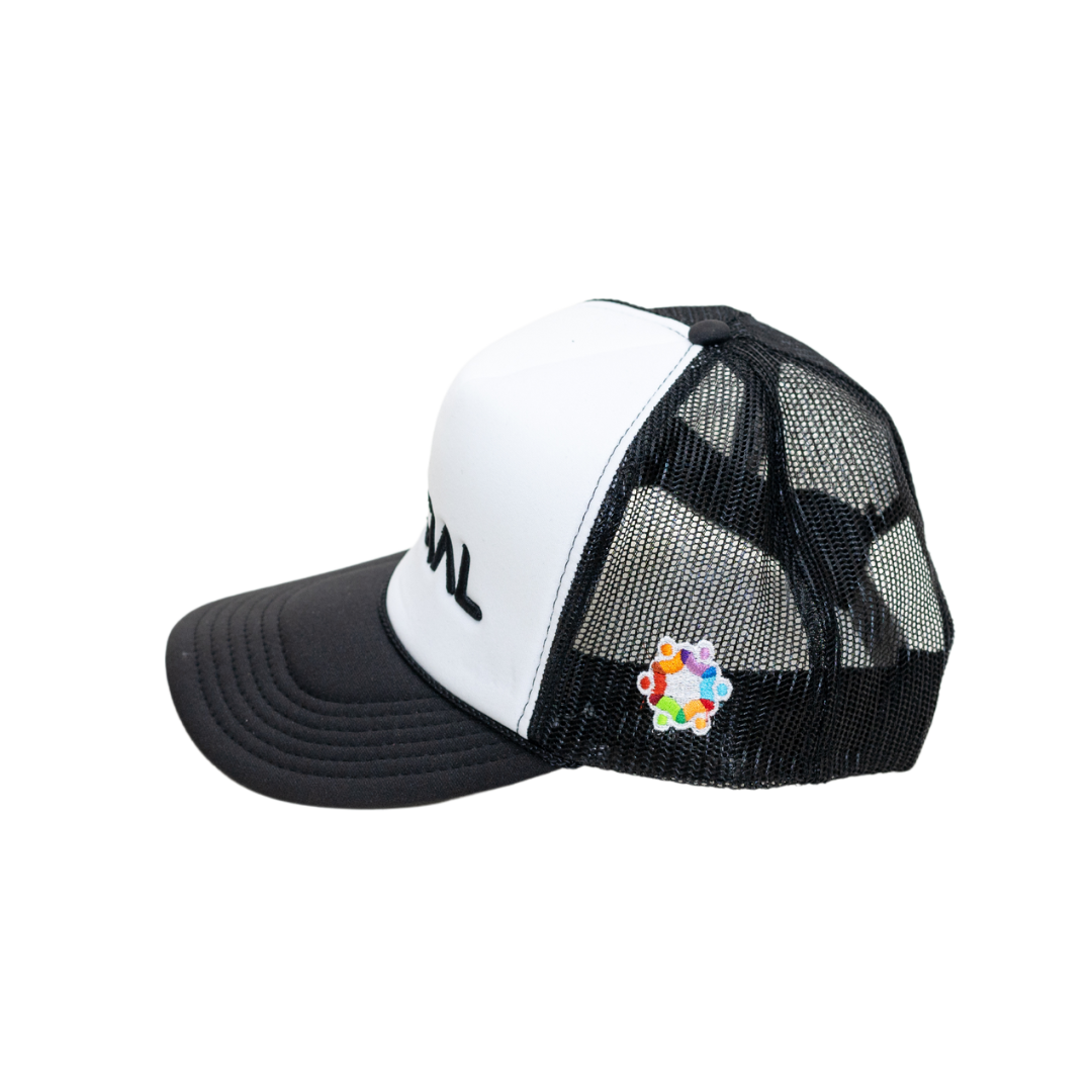 5 Panel High Crown Mesh Back Trucker Hat - | Social Proof Store