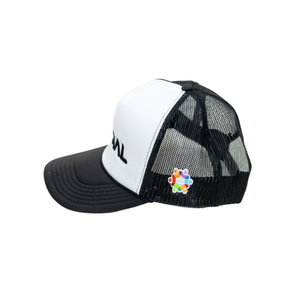 5 Panel High Crown Mesh Back Trucker Hat - | Social Proof Store