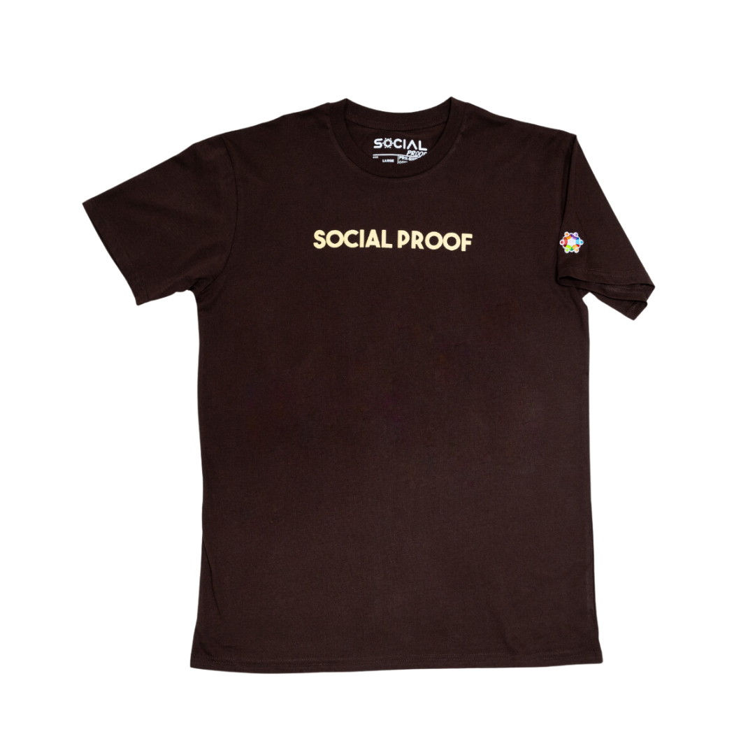 Collaboration Over Competition T-Shirt - Social Proof Podcast Store