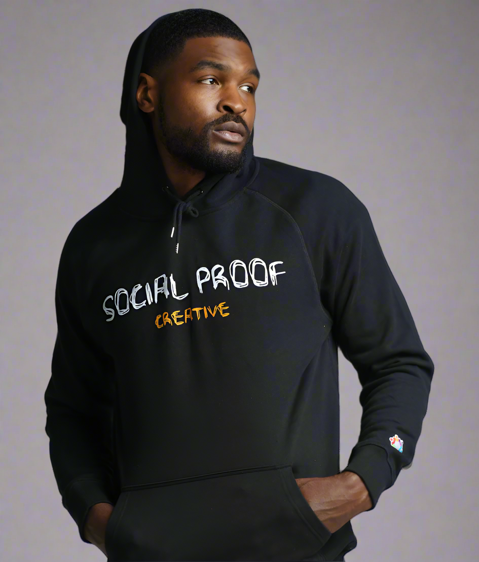 Abstract Creative Hoodie - | Social Proof Podcast