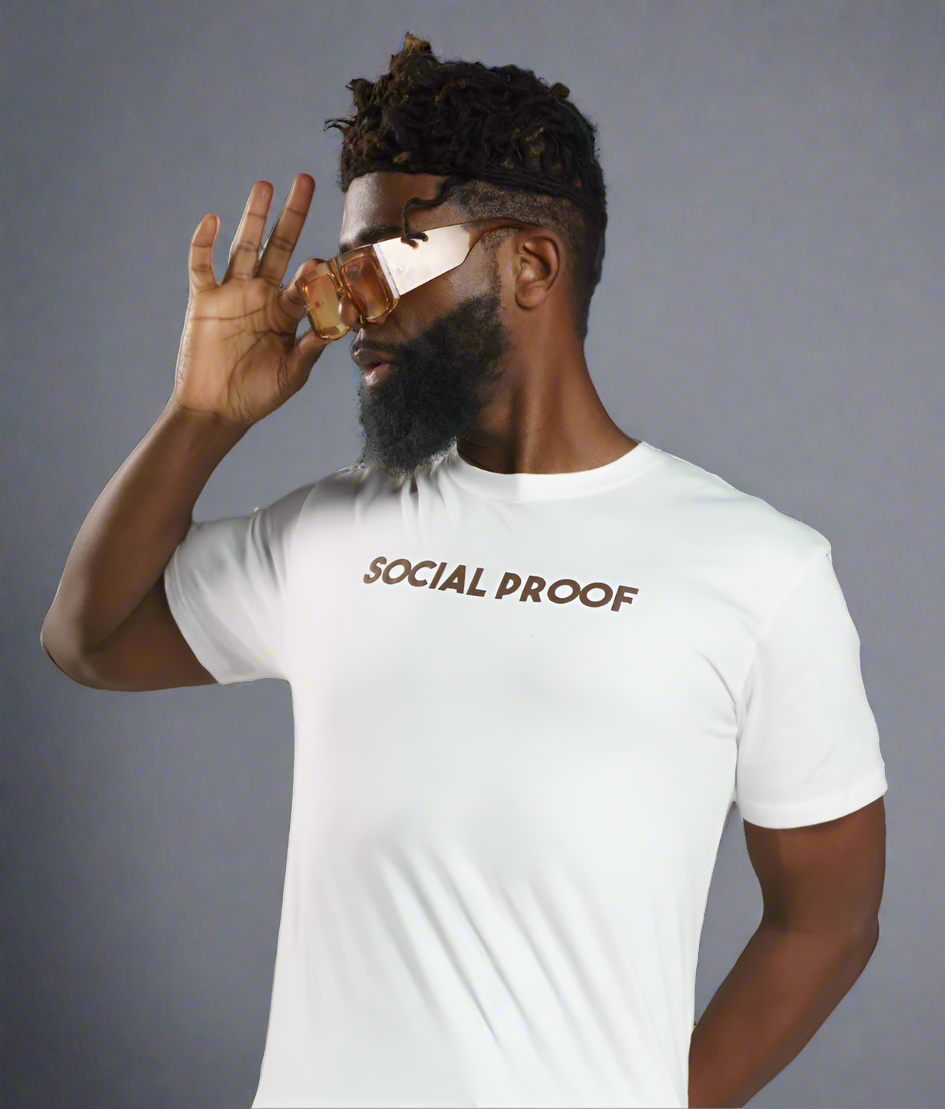 Collaboration Over Competition T-Shirt - Social Proof Podcast Store