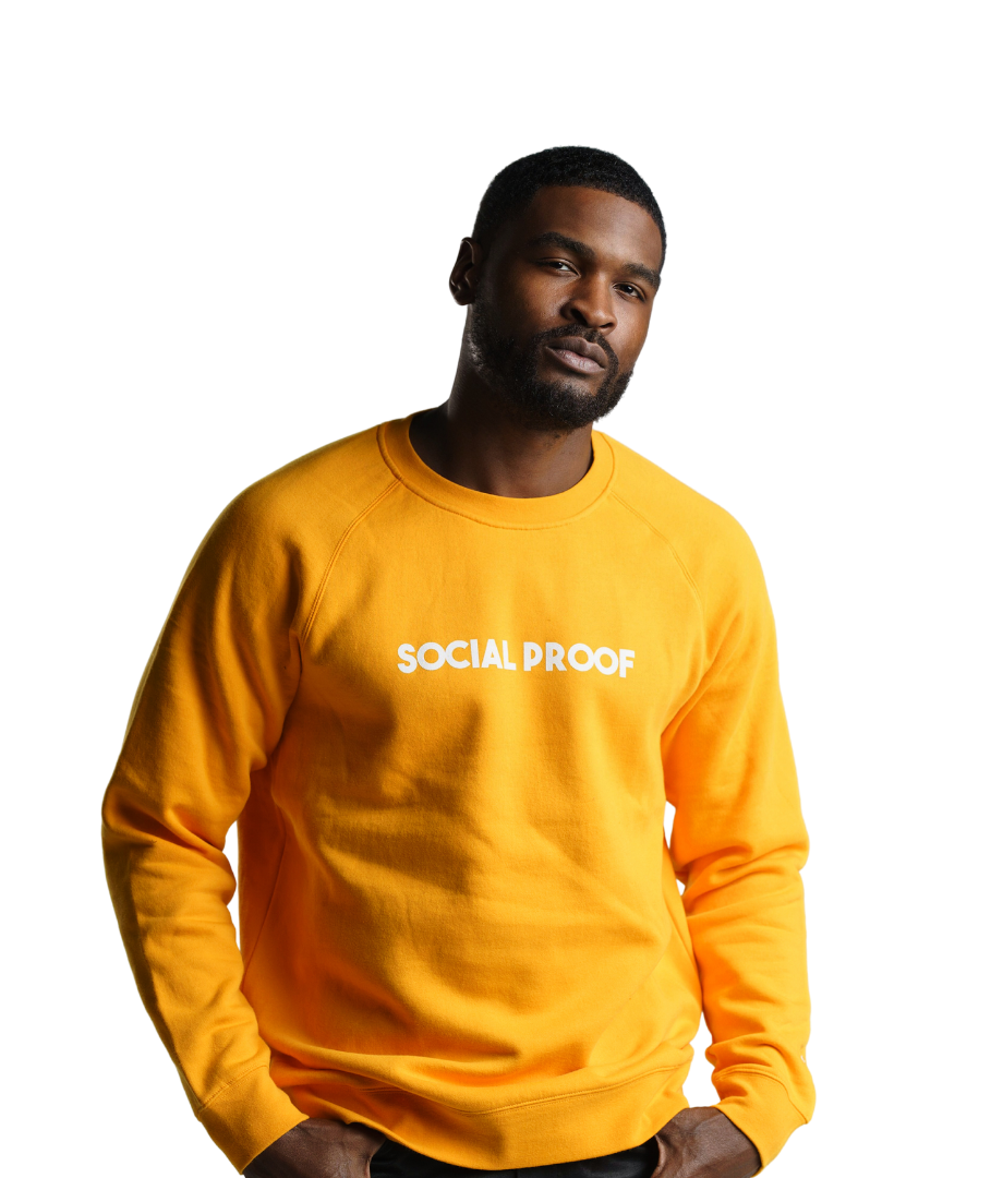 Growth is a Process Sweatshirt -Hustle Toward Your Dreams|Social Proof