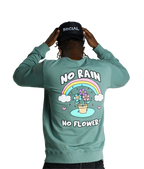 No Rain No Flowers Sweatshirt - Embrace Life's Journey | Social Proof