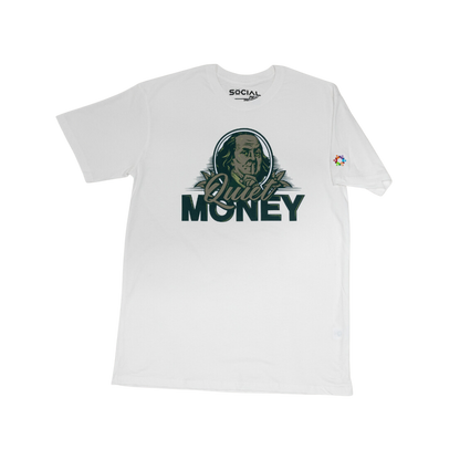 Quiet Money T-Shirt - | Social Proof Podcast