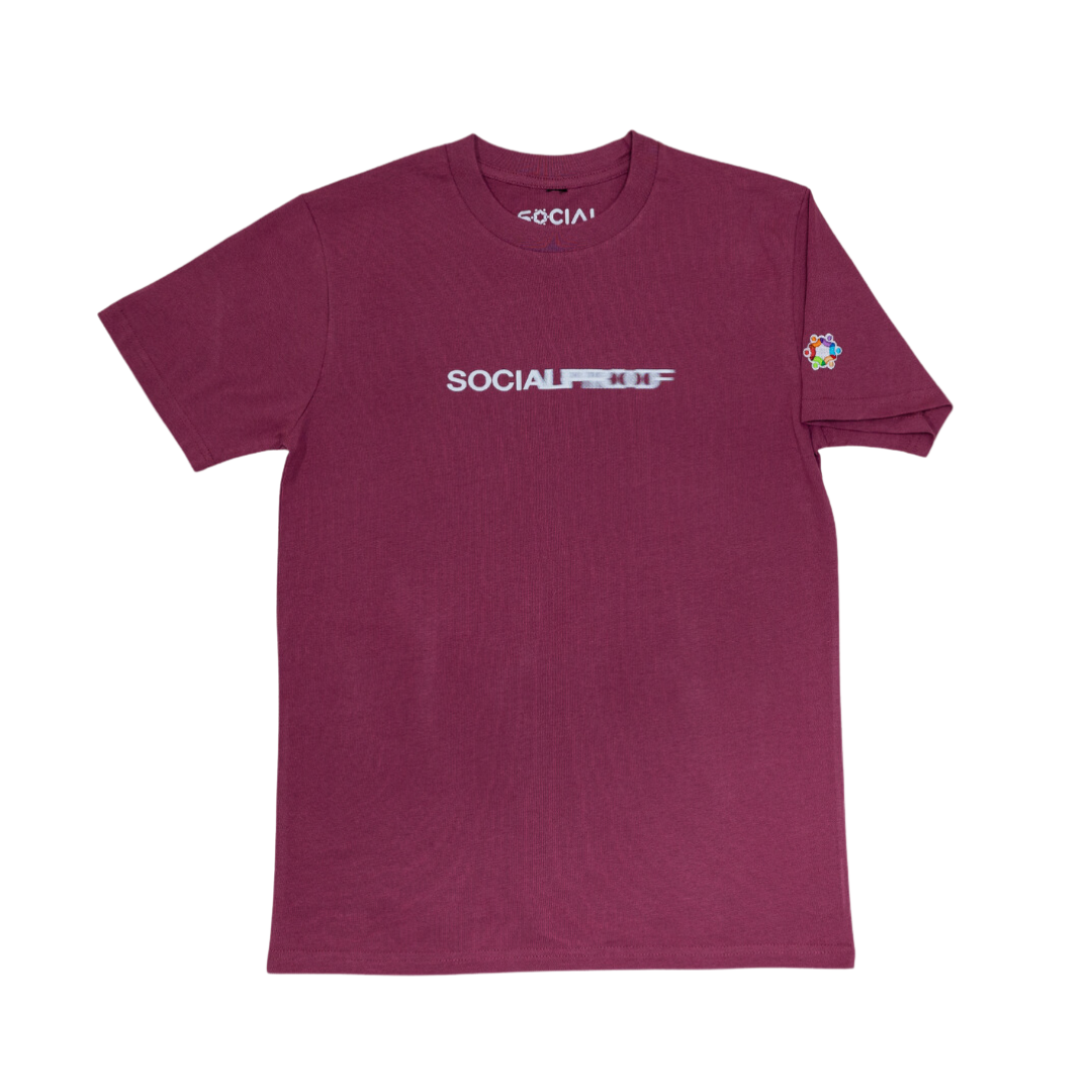 Social Proof Blur T-Shirt - | Social Proof Podcast