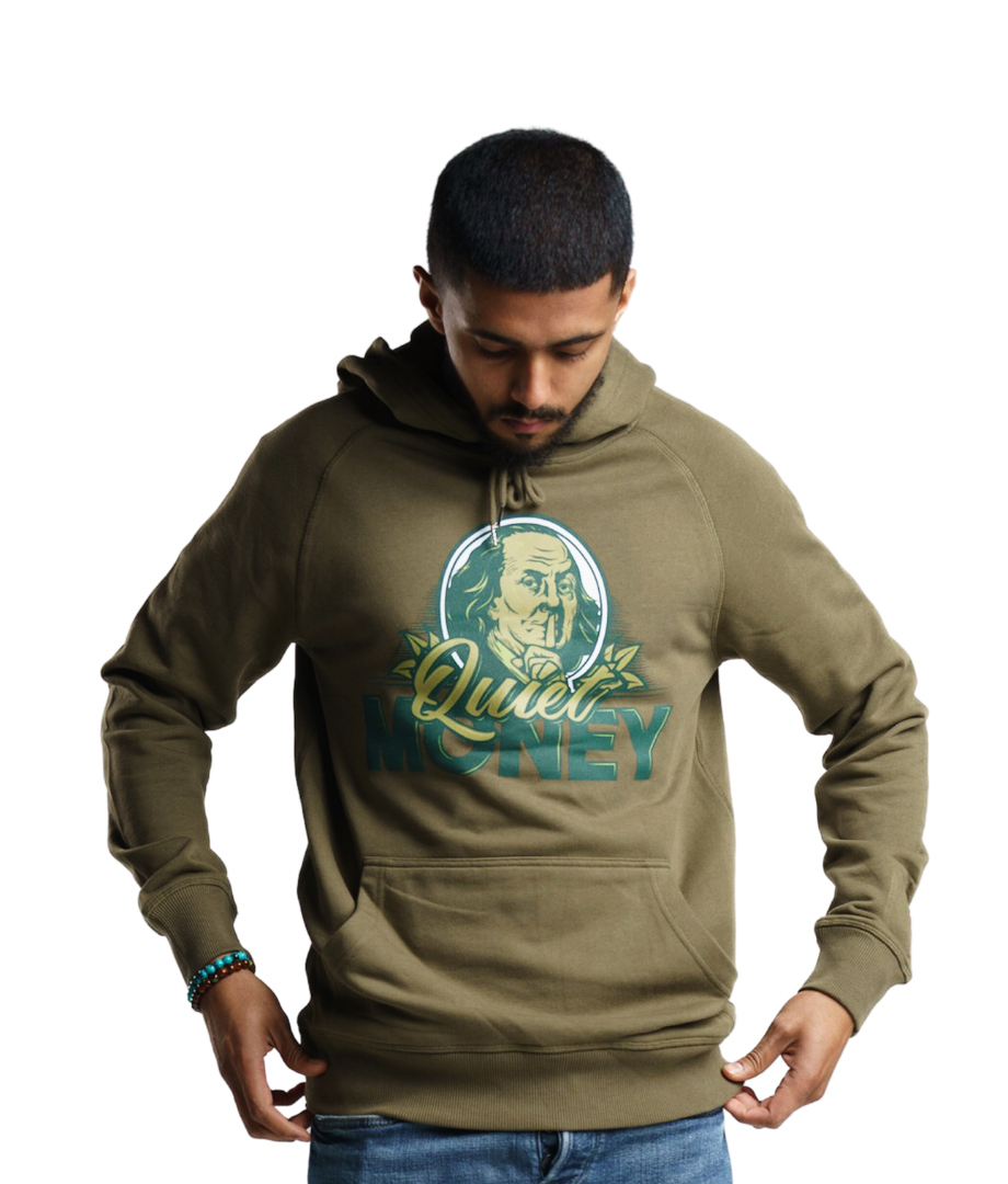 Quiet Money Hoodie - | Social Proof Podcast Store