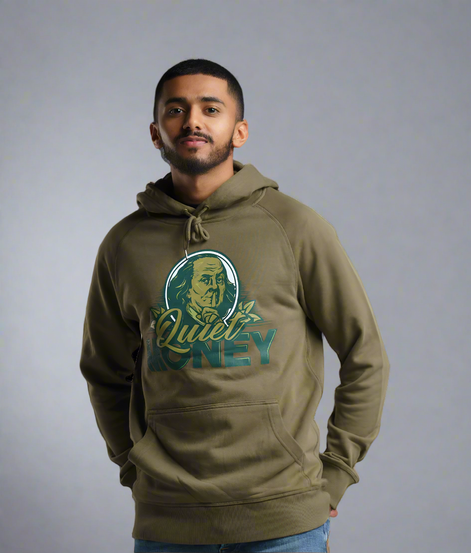 Quiet Money Hoodie - | Social Proof Podcast Store