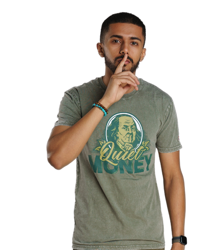 Quiet Money T-Shirt - | Social Proof Podcast